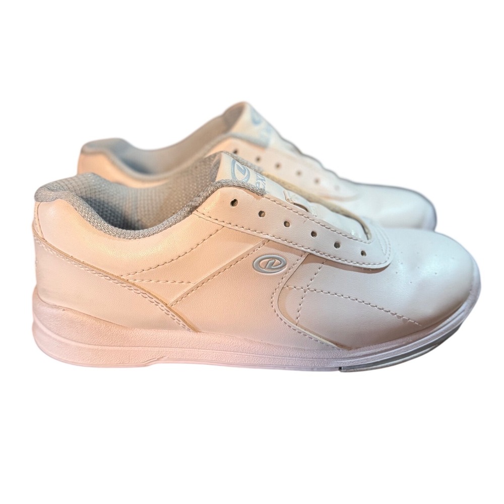 Dexter Raquel IV Women 8M White Bowling Shoes B1825-1 Round Toe Athletic Sneaker